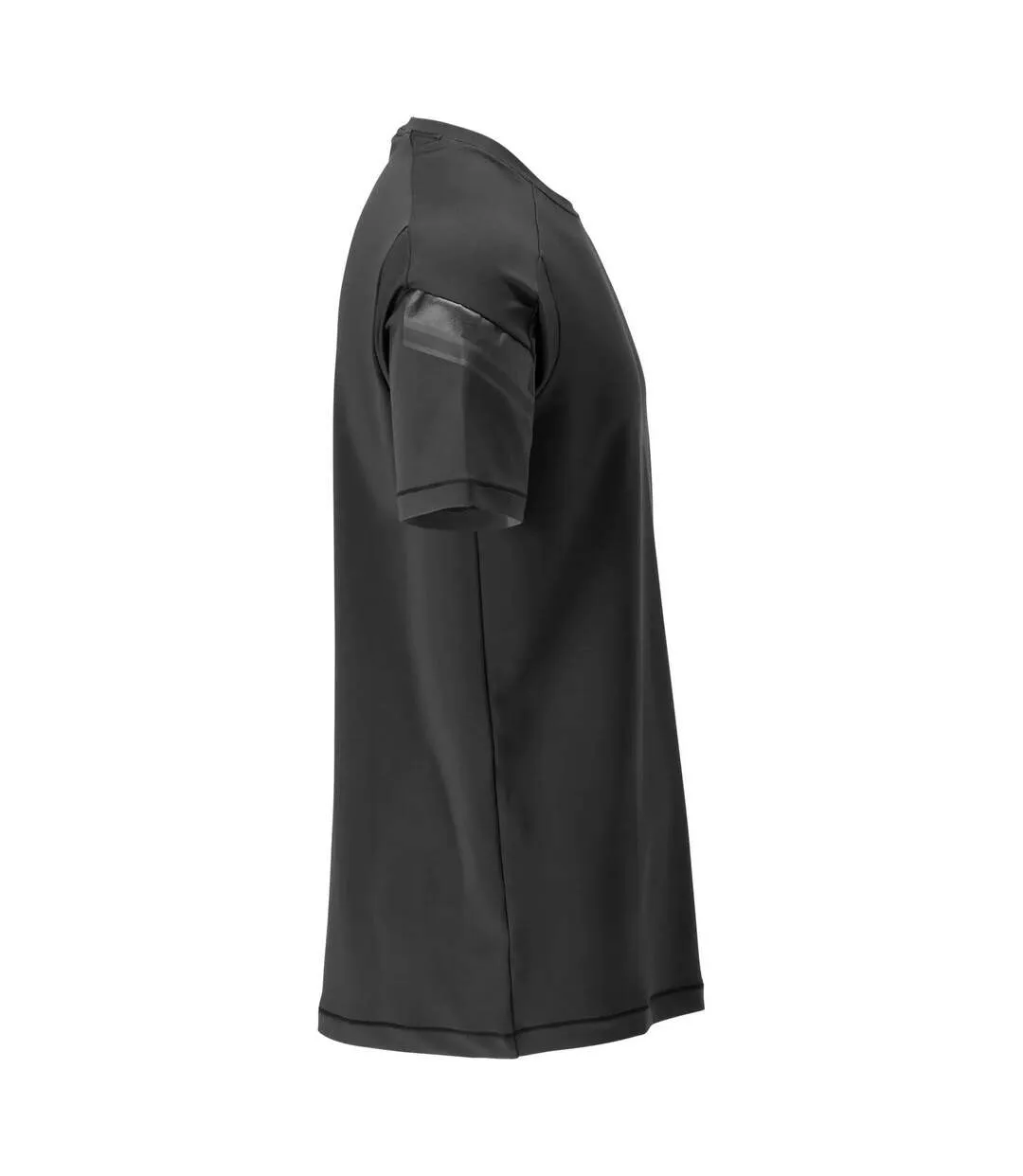 T-shirt Manches Courtes Customised Homme Noir Mascot-4