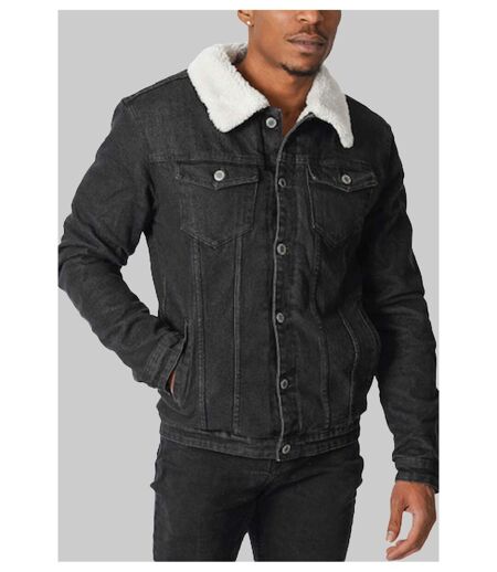 Veste jean sherpa