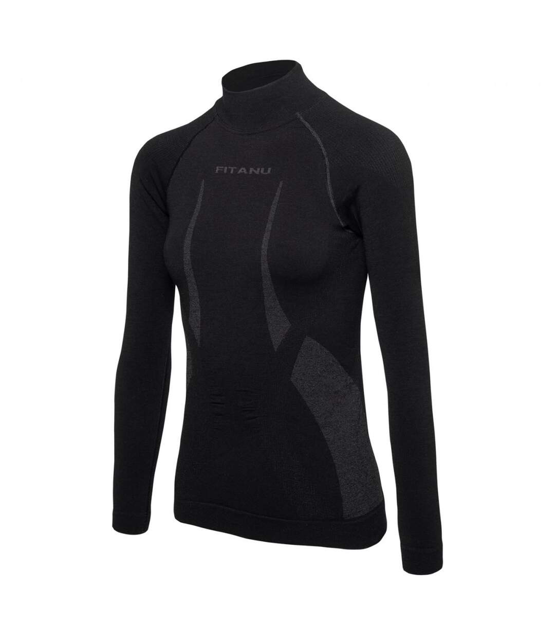 T-shirt Elder Femme Noir Fitanu-3