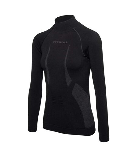 T-shirt Elder Femme Noir Fitanu