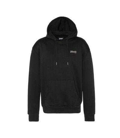 Sweat à capuche noir homme schott schott cap petit - l