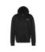 Sweat à capuche noir homme schott schott cap petit - l-1