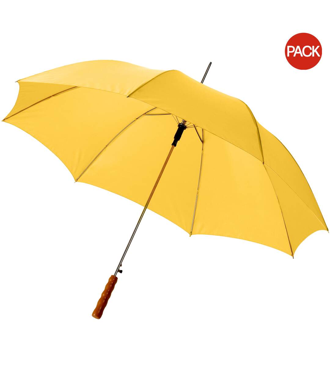 Bullet 23in Lisa Automatic Umbrella (Pack of 2) (Yellow) (83 x 102 cm) - UTPF2515-1