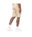 Mens Bardon Camo Sweat Shorts Light Stone Camo Crosshatch-3