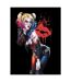 DC Comics - Imprimé HARLEY DECEASED KISS (Multicolore) (40 cm x 30 cm) - UTPM8455