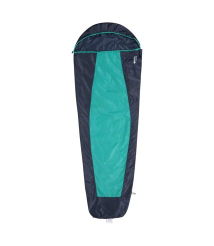 Sac de couchage traveller 200 cm bleu sarcelle Mountain Warehouse