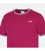 Mens Cotton T-shirt Berry Slazenger-3