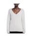 Pull à paillette blanc femme teddy smith prachel-1