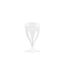 Lot de 6 Verres à Vin Réutilisable Plastique 18cl Transparent-2