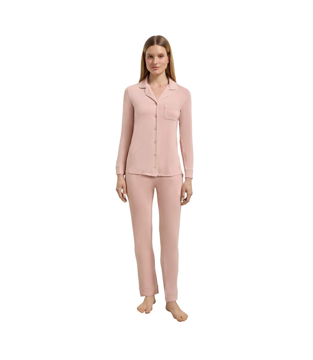 Chemise de pyjama Soft Blush-1