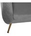 Fauteuil en velours Solaro-3