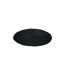 Tapis Rond Déco Marmaros 150cm Noir