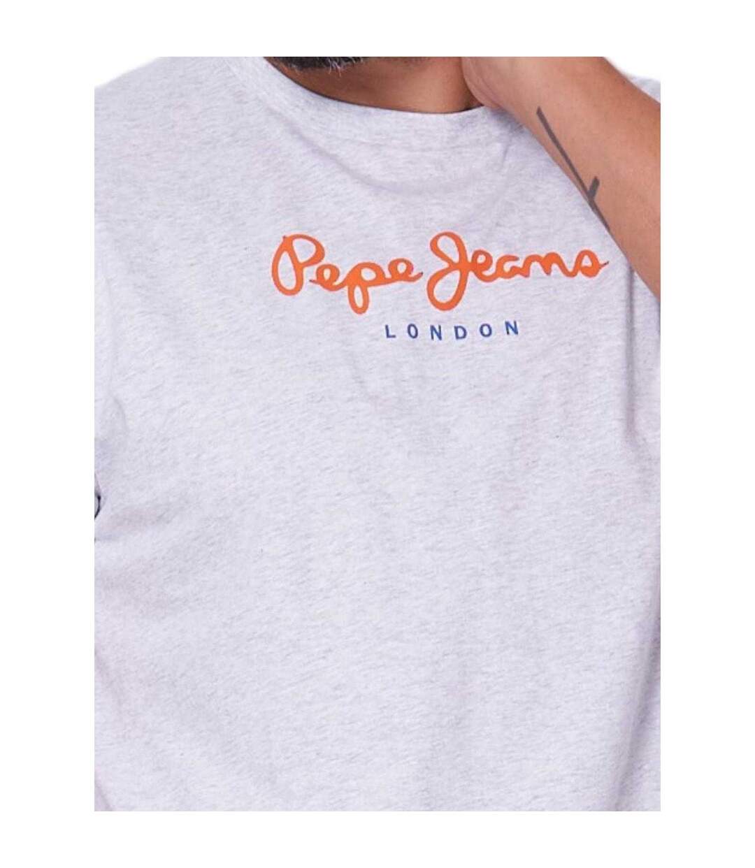 T-shirt Homme Gris Pepe Jeans-3