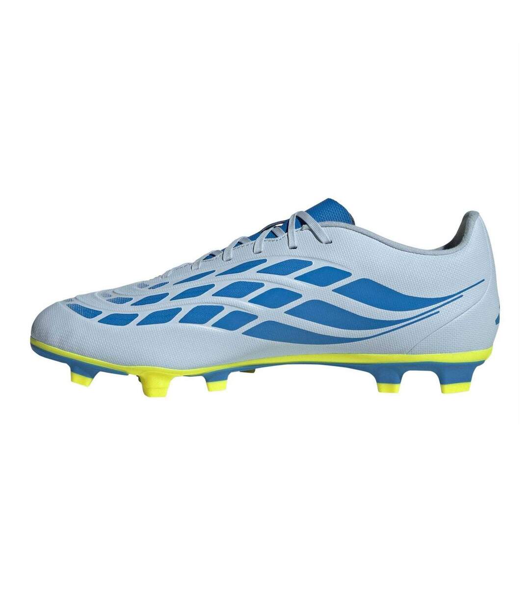 Chaussures De Foot Pour Terrain Ferme Sport Predator Club Homme Bleu Jaune Adidas-2