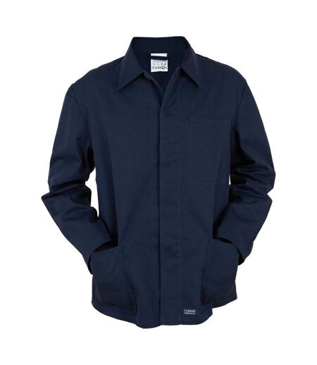 Doudoune Matelassée Manches Longues Classic Homme Bleu Marine Carson Classic Workwear