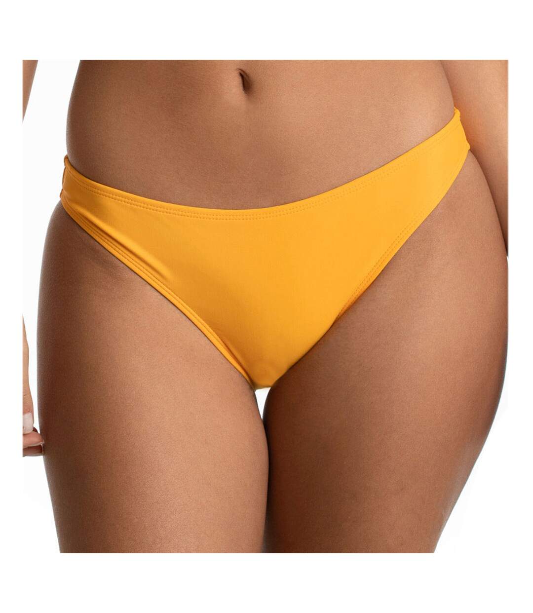 Bas de Bikini Jaune Femme Sun Project Basic-1