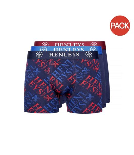 Boxers rutlers homme multicolore Henleys