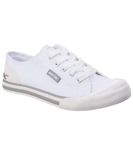 Chaussures jazzin femme blanc Rocket Dog