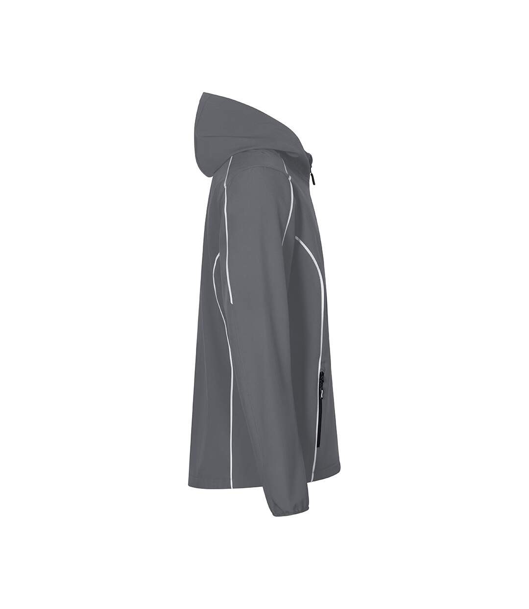 Veste Softshell Homme Gris Acier Promodoro-3