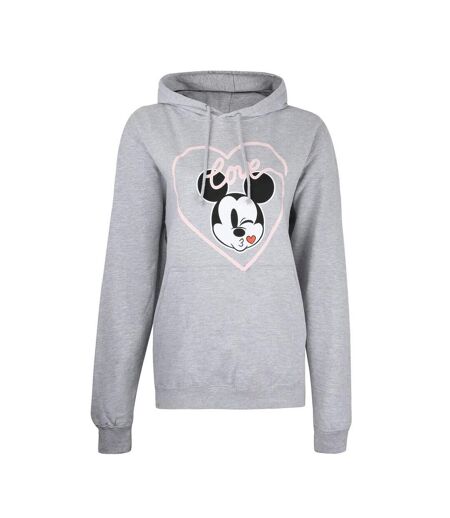 Disney - Sweat à capuche - Femme (Gris chiné) - UTTV474