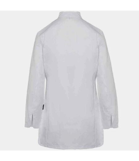 Veste De Chef À Manches Longues Premium Womens/Ladies Blanc Dennys