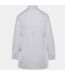 Veste De Chef À Manches Longues Premium Womens/Ladies Blanc Dennys-2