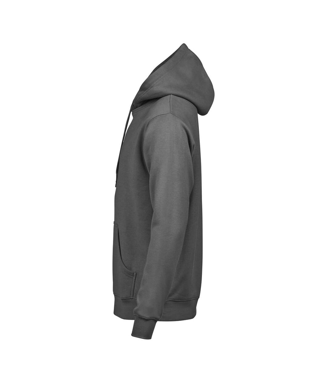 Mens Hooded Cotton Blend Sweatshirt Powder Grey Tee Jays-4