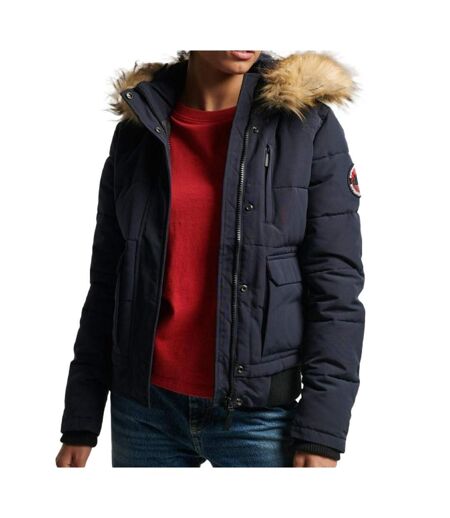 Doudoune Marine Femme Superdry Everest - XL