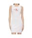 Robe Blanche Femme Calvin Klein Jeans Archival Monologo - L