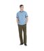 T-shirt Groves Homme Bleu Farah-1