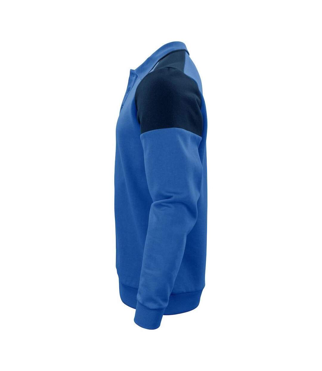 Polo Sweat Prime Adulte Bleu Cobalt Bleu Marine Printer-3