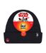 Mens Star Wars Black Thermal Beanie Hat for Winter-2
