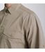 Mens Expert Kiwi Long-sleeved Shirt Pebble Brown Craghoppers-4