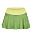 Jupe-short Sport Motif/style Perforé Femme Vert Head-1