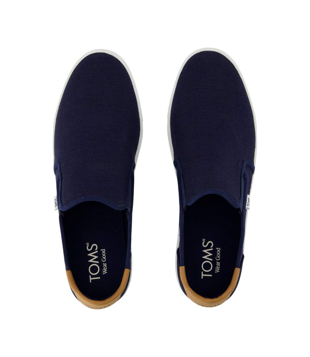 Mens Baja 2.0 Slip-on Trainers Navy Toms-3