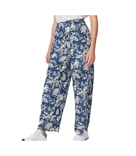 Pantalon bleu à fleurs femme tbs janiepan - 38