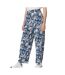Pantalon bleu à fleurs femme tbs janiepan - 38-1