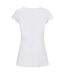 T-shirt femme blanc Build Your Brand-2