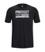 Mens Protect This House Crew Neck T-shirt Black Under Armour-2