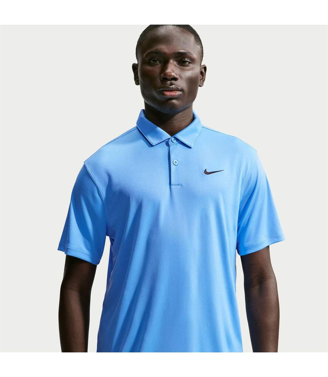 Polo Manches Courtes Performance Homme Bleu Nike-1