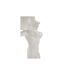 Statuette Homme Athlétique Atlas 50cm Blanc-5