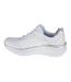Womens/ladies D´lux Walker Leather Shoes White Skechers-3