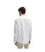 Mens Liam Linen Button-down Shirt White Boss-3