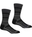Chaussettes Samaris Season Homme Noir Gris Foncé Regatta-2
