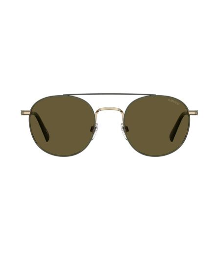Unisex Adult Round Frame Beach Sunglasses One Size Gold Levis