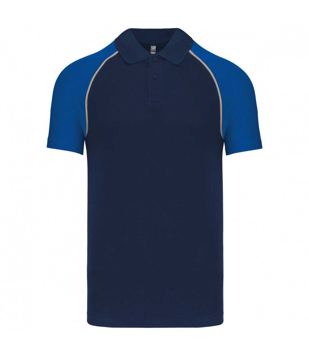 Polo homme bleu marine / bleu roi Kariban Kariban