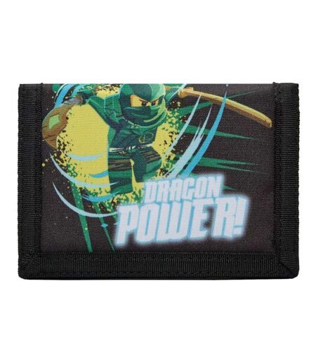 Childrens/kids Dragon Power Wallet One Size Black Lego Ninjago
