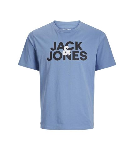 T-shirt Bleu Homme Jack & Jones Jacula - L