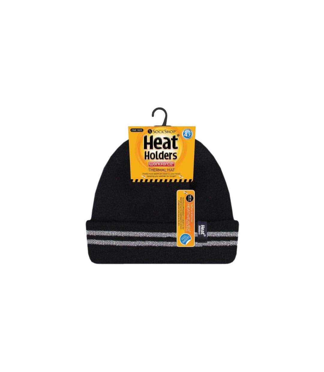 Mens Hi-Vis Reflective Thermal Fleece Lined Hat