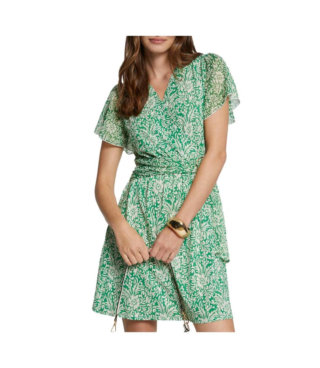 Robe Verte à Motifs Femme Robe Morgan Richie - 34